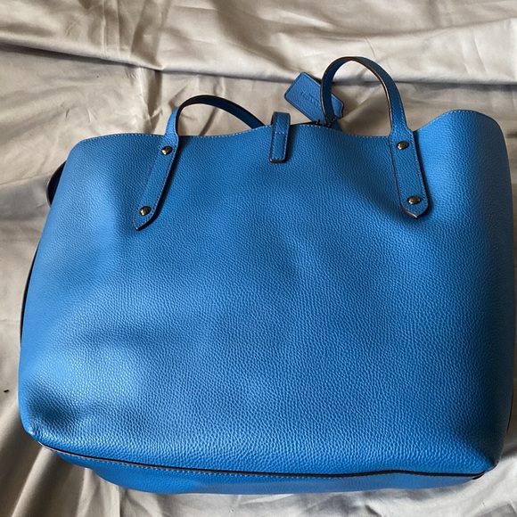Coach Market Tote in Blue - Like New - Picture 10 of 10